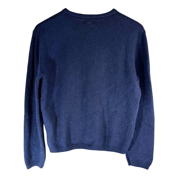 NWT H&M Womens Wool Blend Button Cardigan Blue Size XS Neutral Minimalist Preppy - Picture 2 of 9